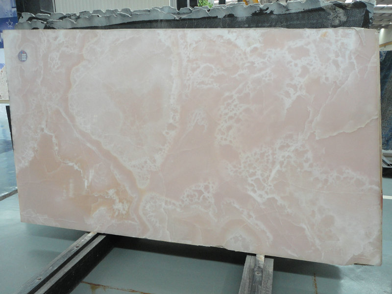 Natural Pink Onyx Slabs Countertop